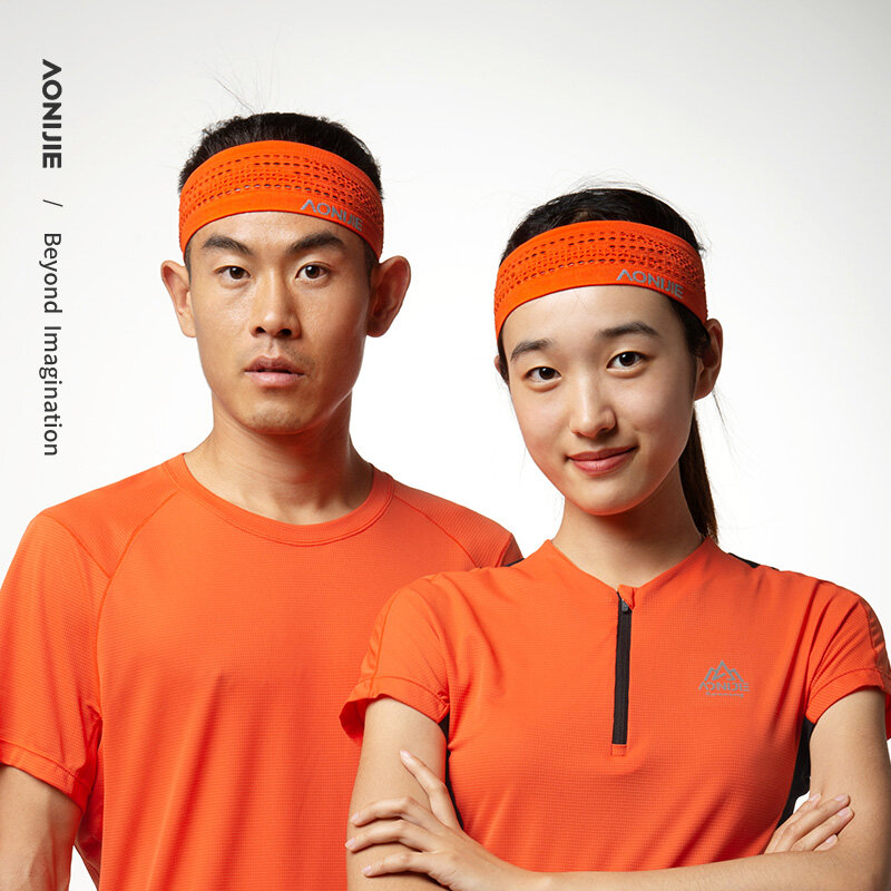 AONIJIE E4423 Workout Headband Non-slip Sweatband Wrist Band Soft Stretchy Bandana Running Yoga Gym Fitness Running