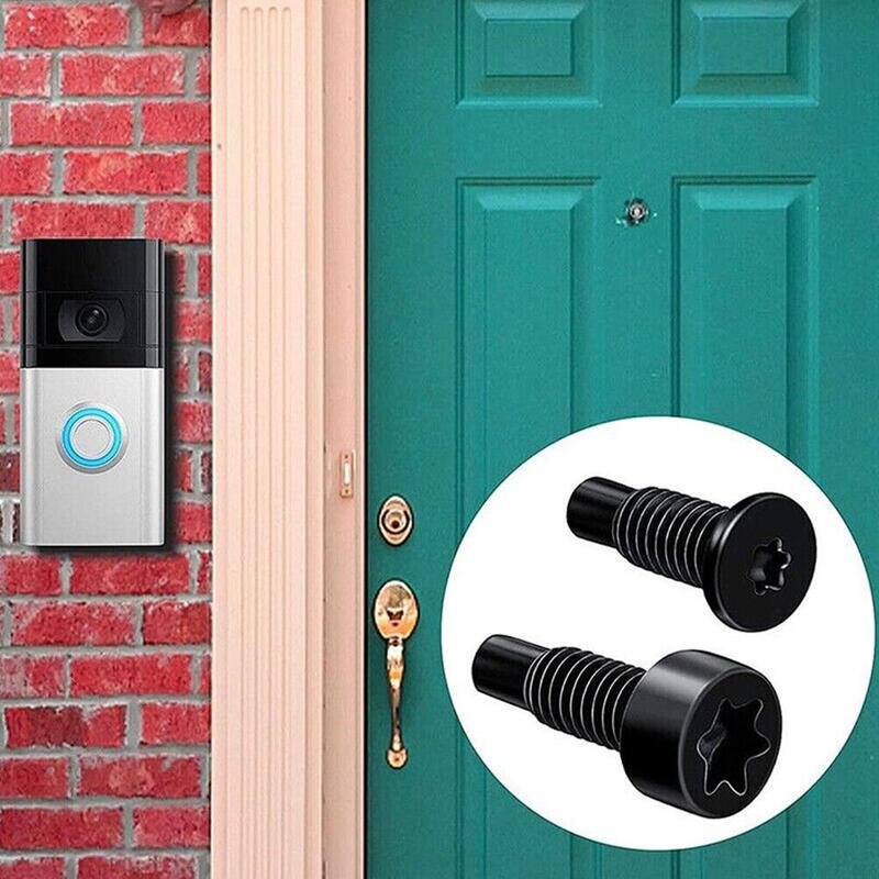 Household Intelligent Doorbell Screwdriver, Preto, Peças de Reposição, Hardware, Parafuso Desmontagem, T5, T16, R8N8, 16 Pcs, 20Pcs