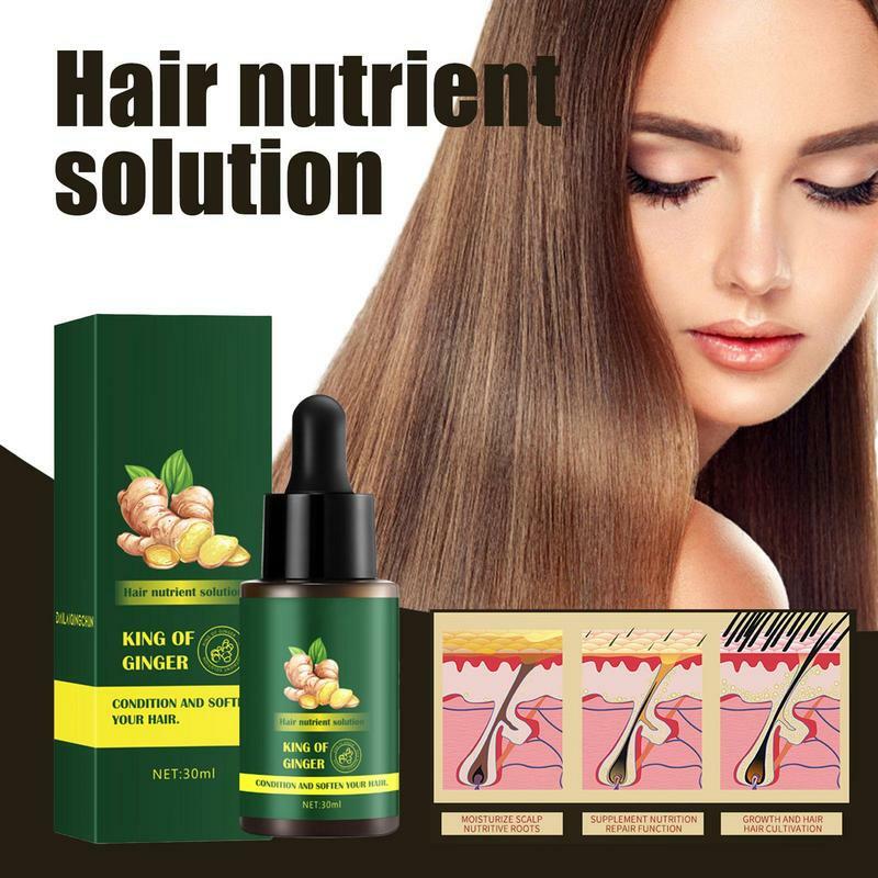 30 مللي نمو الشعر المغذيات غير دهني جوهر الشعر الجمال اكسسوارات ل المجعد السيطرة تعزيز و مغذية الشعر