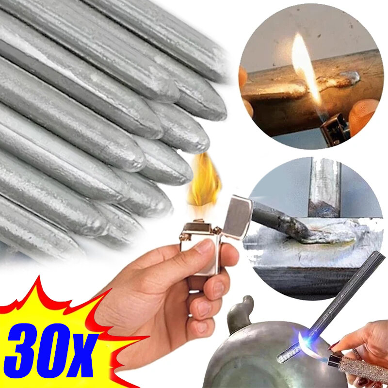 Low Temperature Easy Melt Welding Rods for Copper Iron Stainless Steel Soldering Aluminum Repairing Holes Solder Rod Agent Kits