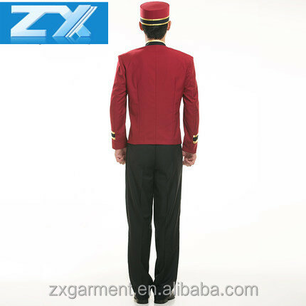 Uniforme de portier personnalisé, uniforme de portier personnalisé