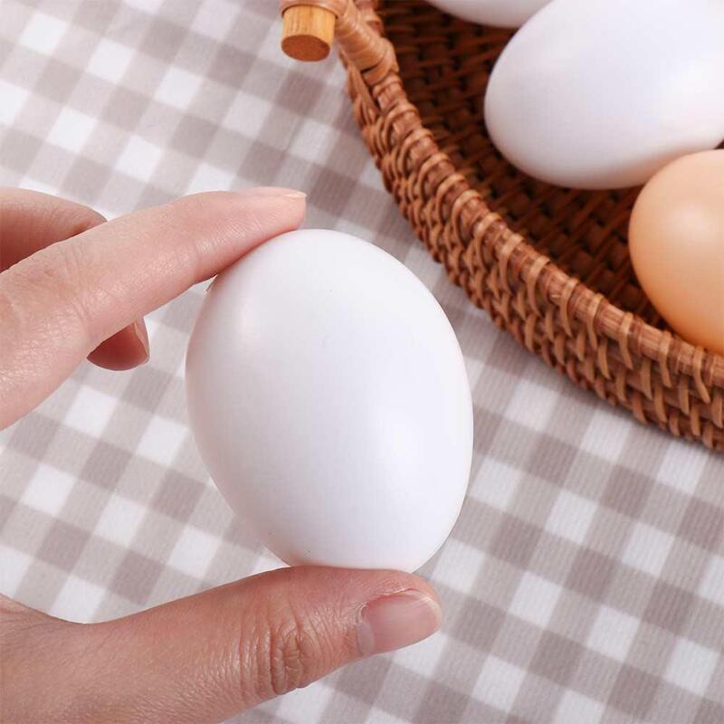 10 Stks/set Ambachtelijke Simulatie Vrijgezellenfeestartikelen Schilderen Fokken Paasei Educatief Speelgoed Nep-Eieren Kunstmatige Eieren