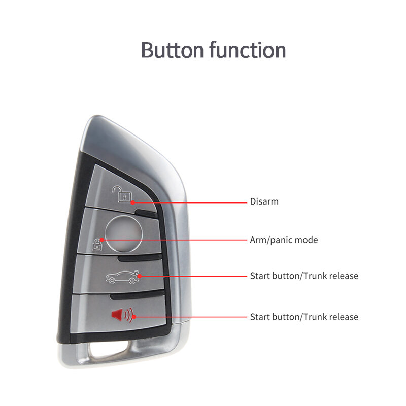 EASYGUARD-arrancador remoto de entrada sin llave para coche, dispositivo plug and play CAN BUS compatible con BMW F07,F10,F11,F18,F01,F02,F03,F04, pke, NFC para bloquear