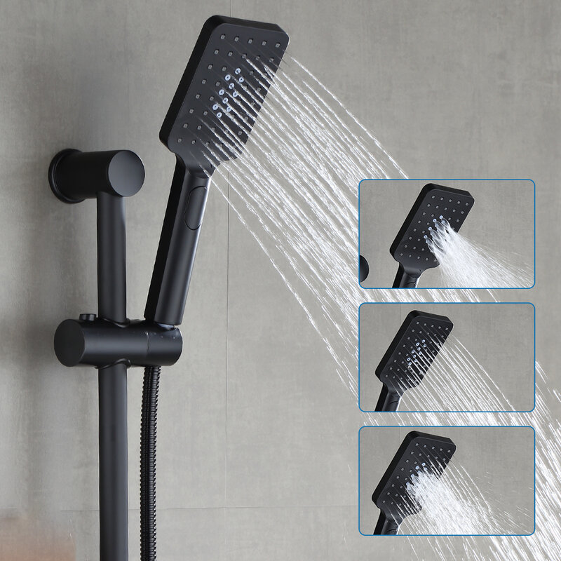 조절 가능한 샤워 바 리프팅 로드 샤워 랙, 샤워 칼럼 샤워 라이저 슬라이드 바 샤워 시스템 슬라이딩 바