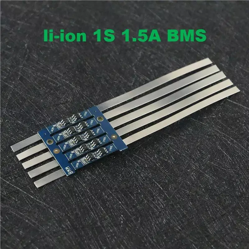 1S BMS 18650 21700 14500 1.5A 2A 3A 3.5A 5A Charge Discharge Protection Board 3.7V Li-ion Lipo Lithium Battery 4.2V Charge Plate
