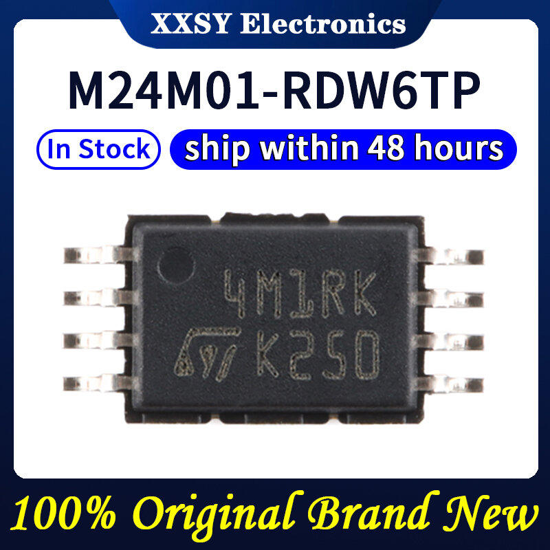 M24M01-RDW6TP TSSOP-8, 4M1RK, alta calidad, 100% Original, nuevo
