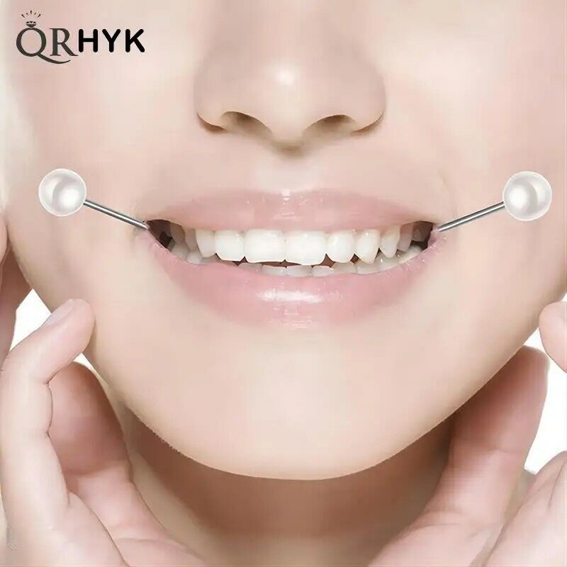Dimple Makers For The Face Women Easy To Wear Develop Natural Smile Dimple Trainer Creative Body Jewelry Accessories 2Pcs/set