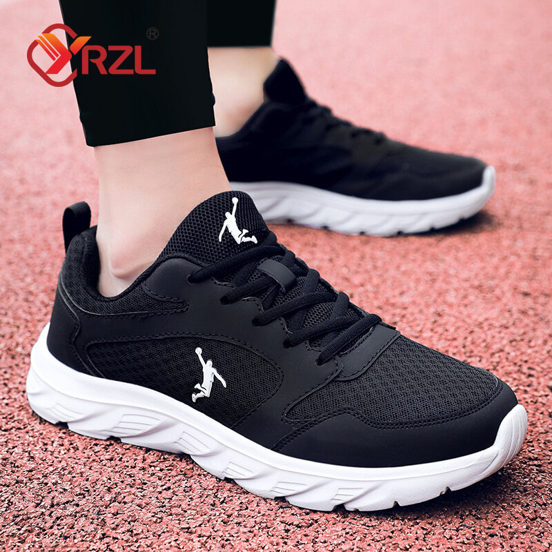 YRZL nuove scarpe da uomo Casual Sneakers da passeggio traspiranti scarpe da ginnastica leggere morbide all'aperto di alta qualità calzature da uomo di moda