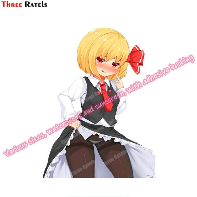 Three Ratels A885 Rumia Touhou Funny Sexy Anime Sticker For Audi A8 Vinyl Material Waterproof Decal Bmw E90 Accessories
