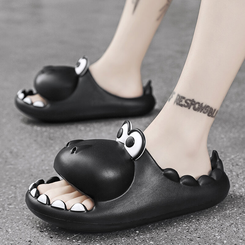 Large Size Couple Summer Outdoor Sandals Beach Aqua Water Casual Slippers Woman Garden Shoes Men Wading Clogs 36-45