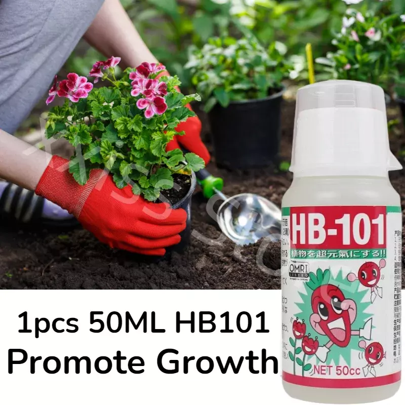 HB101 корневой раствор, способствующий росту, для растений и цветов, питательный раствор с медленным высвобождением для быстрого укоренения, 50 мл
