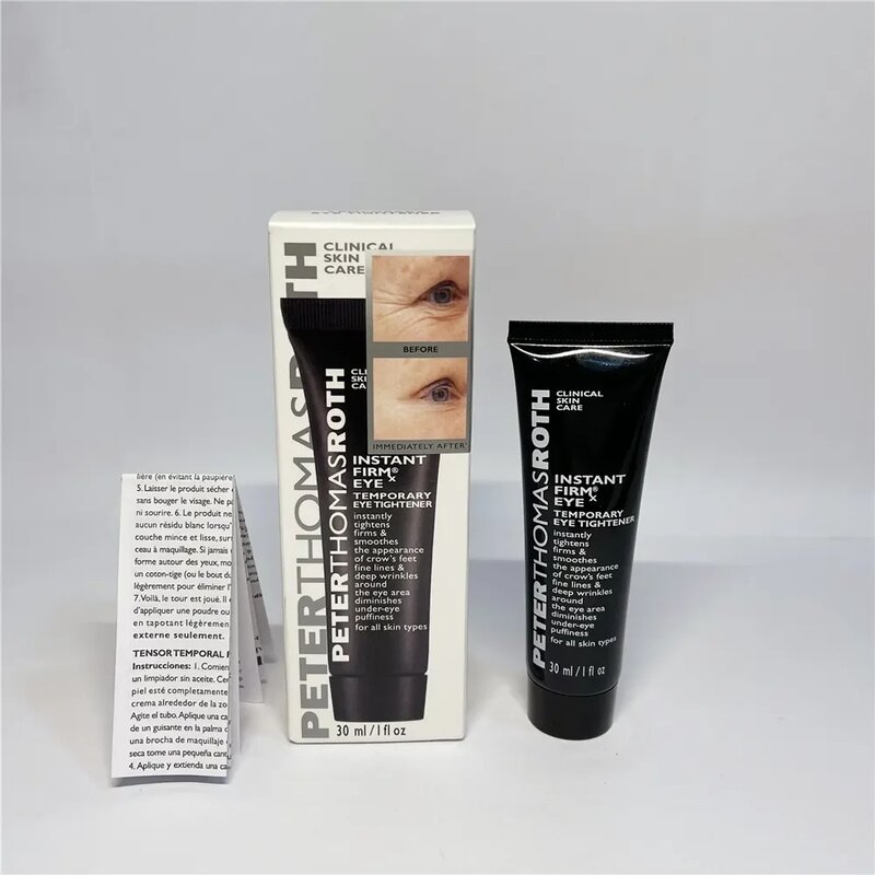 Instant Temporary Face Tightener Cream, Peter Thomas Roth, Firm, Smooth the Look of Fine Lines, Deep Wrinkles Pores, 30ml