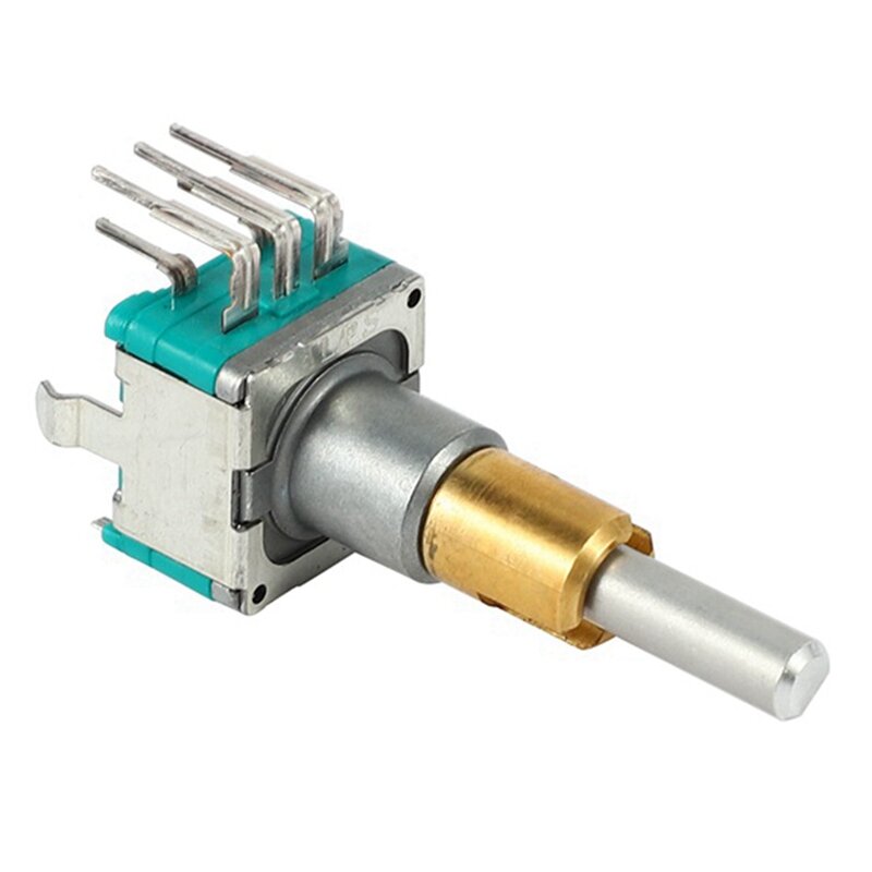 20PCS EC11EBB24C03 Dual Axis Encoder With Switch 30 Positioning Number 15 Pulse Point Handle 25Mm
