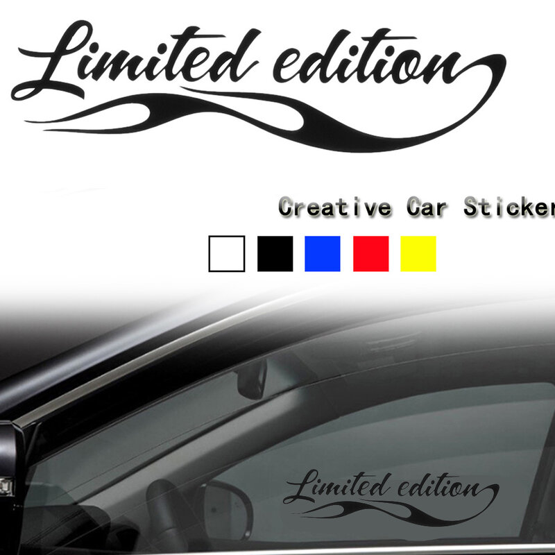 Car Styling Limited Edition Sticker Funny Auto Car Sticker Badge Decal Automobile Decoration Sticker 16CM*4.2CM