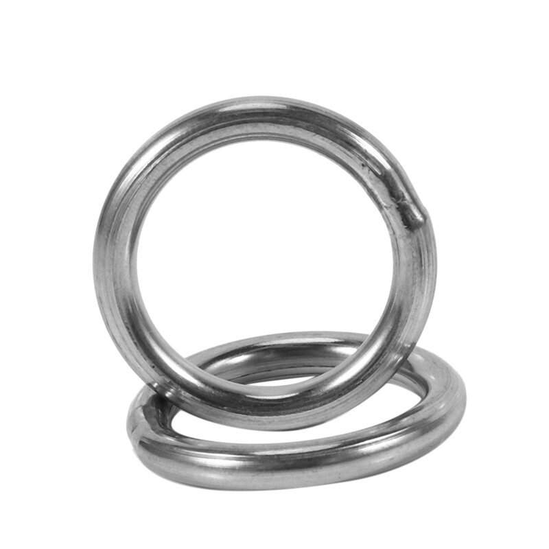 แหวนกลมกลมแบบเชื่อมสายรัดสเตนเลสสตีล M4 x 30มม. 20ชิ้น