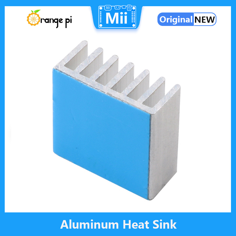 Dissipateur thermique en aluminium, adhésif autonome imbibé pour les gels Rasberry pi Orange PI PI PI