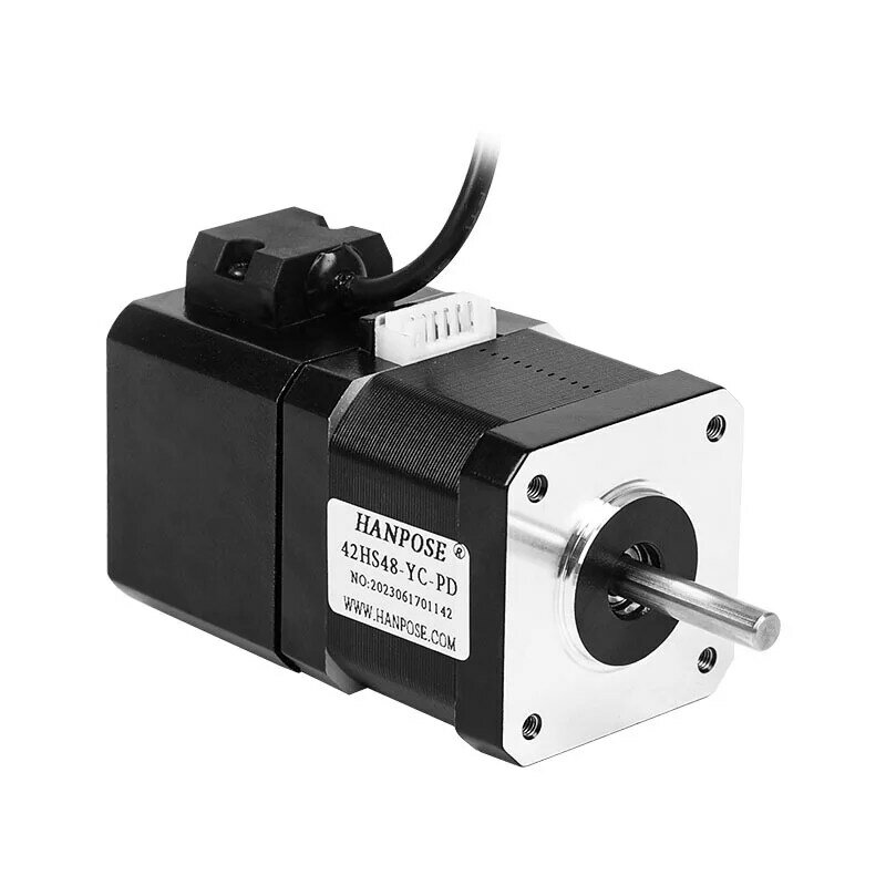 Two-phase DC 42 Stepping Motor with Permanent Magnet Brake Body Height Optional