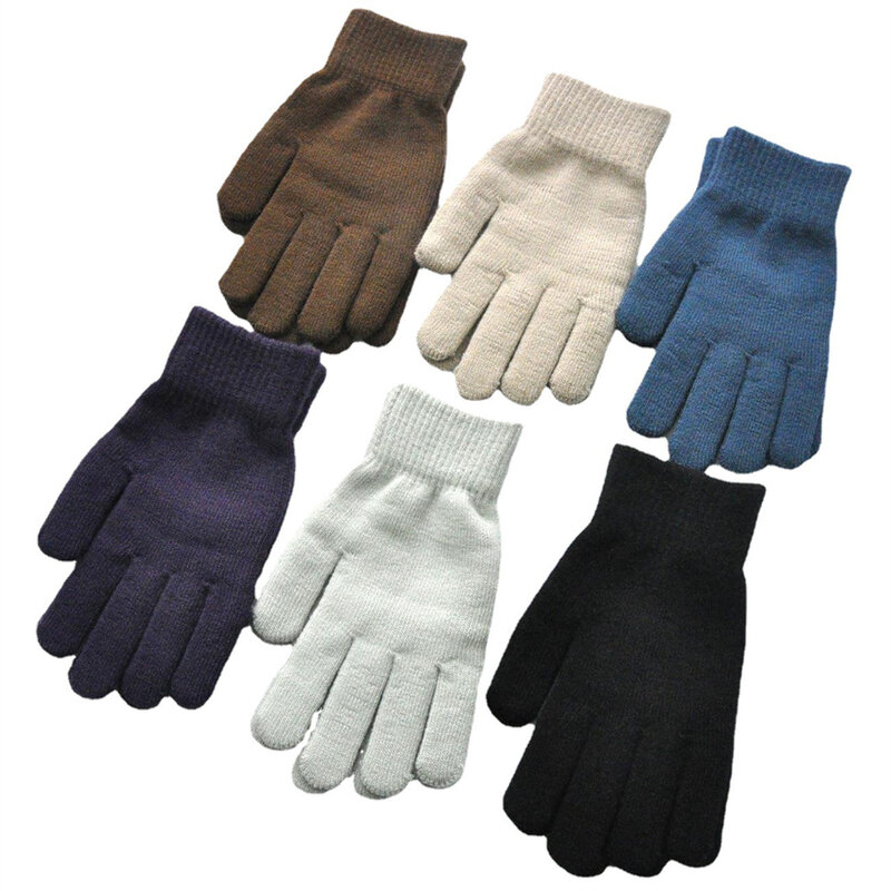 Women Winter Keep Warm Soft Breathable Touch Screen Driving Gloves Female Elegant Snowflake Embroidery Sport Cycling Mittens New