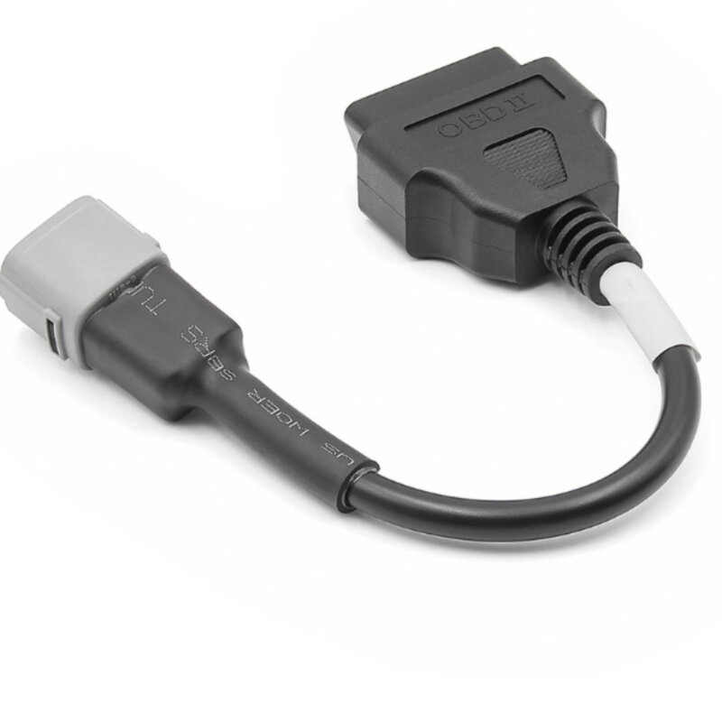 Kabel motocykla OBD do kabel diagnostyczny diagnostycznego kabla Suzuki 6 wtyk pinowy 6 Pin do OBD2 16 Pin Adapter akcesoria motocyklowe