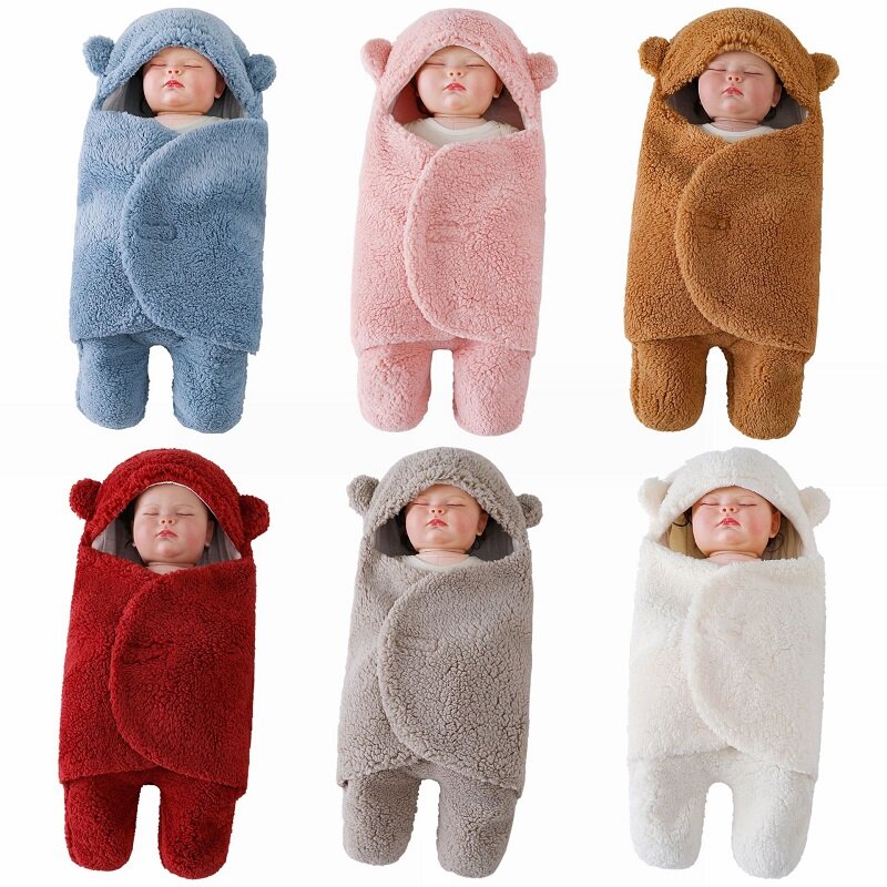 Kołdra dla dzieci śpiwór noworodek Out Wrap kołdra koce śpiwór pieluszki koperta macierzyński i produkt dla niemowląt 0-9 miesięcy