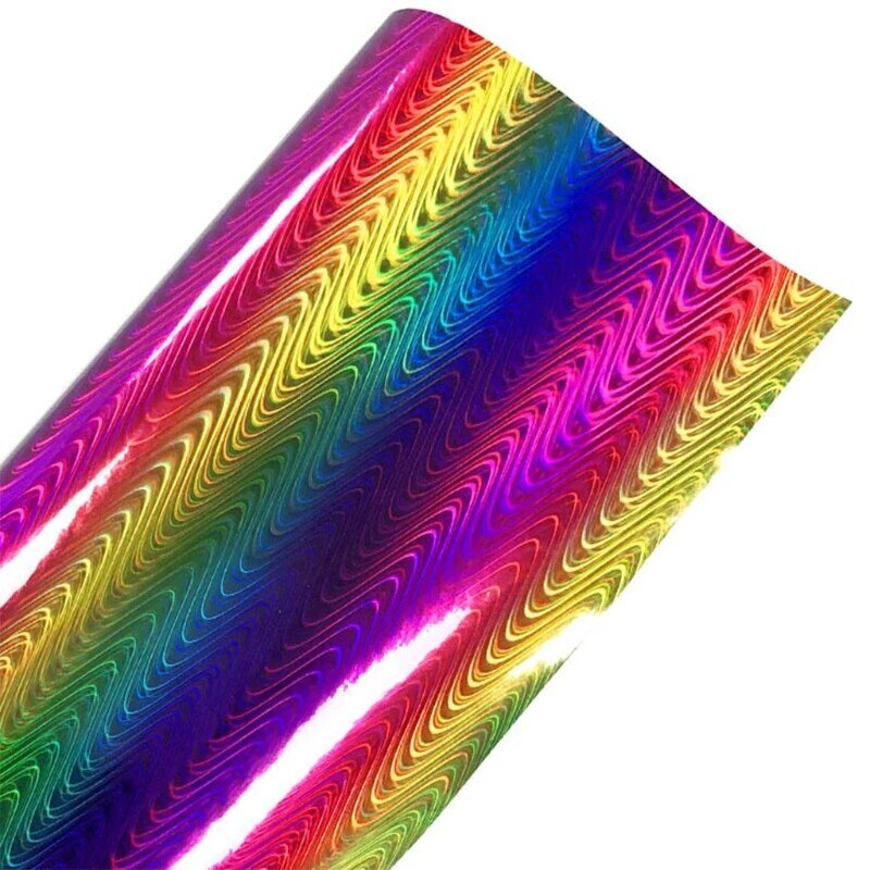 Regenbogenmuster, selbstklebende Bastel-Vinyl-DIY-Dekoration für Aufkleber, Schilder