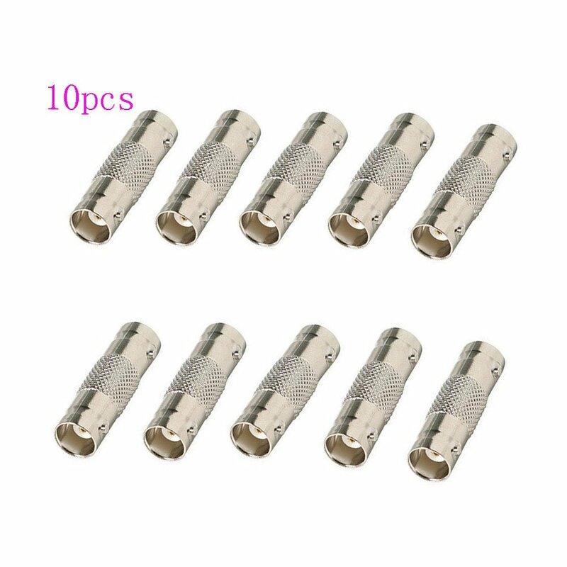 5/10pcs solderless female cctv BNC connector BNC injector for cctv system CCTV Camera Accessories
