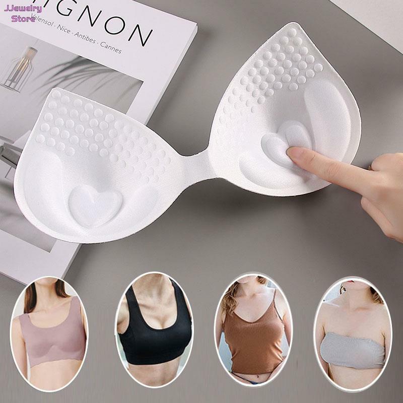1pc Swimsuit Padding Inserts Women Clothes Accessories Foam Triangle Sponge Pads Chest Cups Breast Bra Inserts Chest Pad