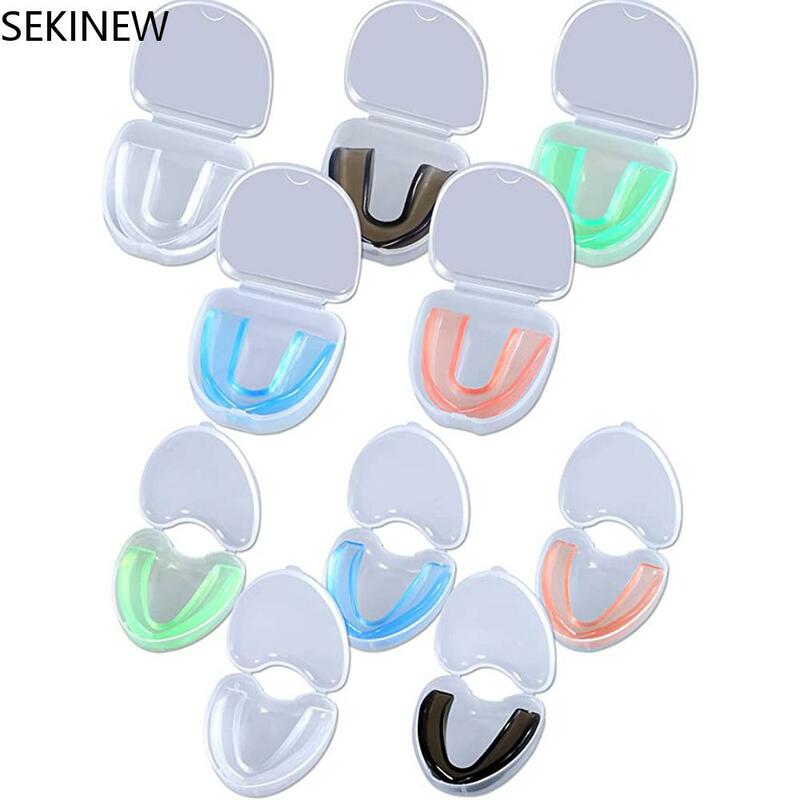 Sport Mouth Guard EVA Teeth Protector Kids Adults Mouthguard Tooth Brace Protection Basketball Rugby Boxing Karate