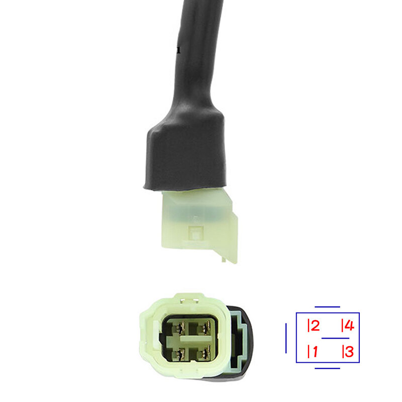 OBD 16 Pin do 4 Pin przejściówka do urządzeń diagnostycznych części do wykrywania usterek motocykla dla motocykli Honda