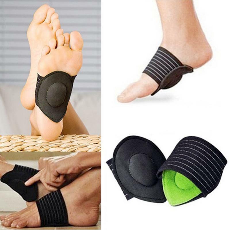 Plantilla ortopédica para terapia de fascitis Plantar, calcetín protector para el talón y el pie, soporte para el arco, 1 par