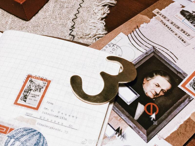 Clip de papel para notas con forma de número Vintage, carpeta de recepción, pinza de Metal para decoración de cuaderno, accesorios para planificador