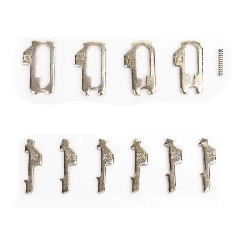 HON66 For Honda Auto Lock Repair Accesories locksmith Tool 10 type Car Lock Reed HON66 iron Material Lock Plate 380pcs/lot