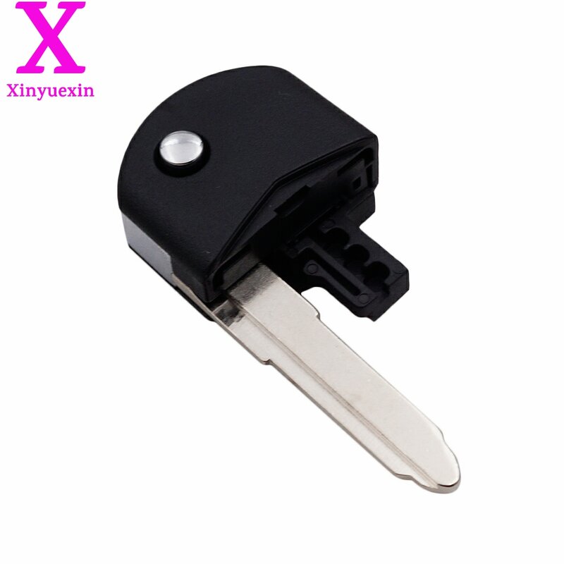 Xinyuexin Car Key Shell for Mazda 3 5 6 2 3 Buttons Remote Key Fob Folding Flip Plastic Case Uncut Blade Car Accessories