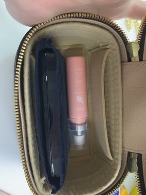 Adatto per NICE Nano Mini BB feltro inserto in tessuto borsa Organizer trucco borsa Organizer borsa interna da viaggio borse cosmetiche portatili
