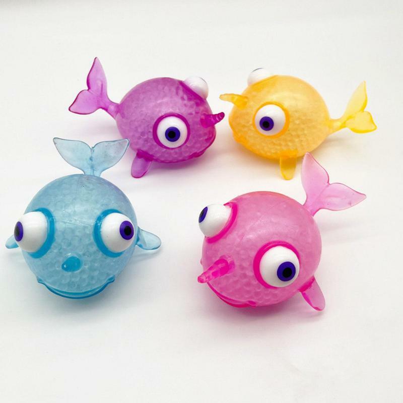 Whale Shape Stress Relief Toy Mini Fidget Hands Flexibility Training Toys Antistress Squeeze Decompression Toys For Adults