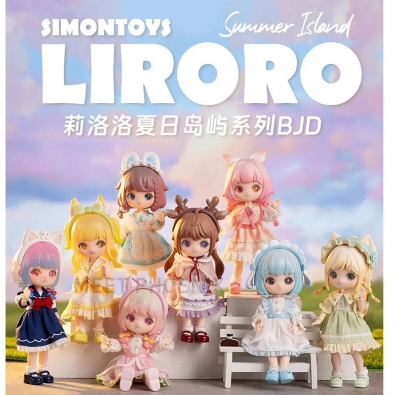 Liroro-figuras de acción de Anime, juguetes de caja misteriosa, caja ciega, serie Summer Island Ob11 1/12, modelo de diseñador Kawaii, regalo