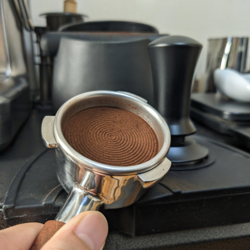 Herramienta niveladora de café Espresso, Tamper de 51mm, 53mm, 58mm, distribuidor de café con resorte, 54mm, accesorios
