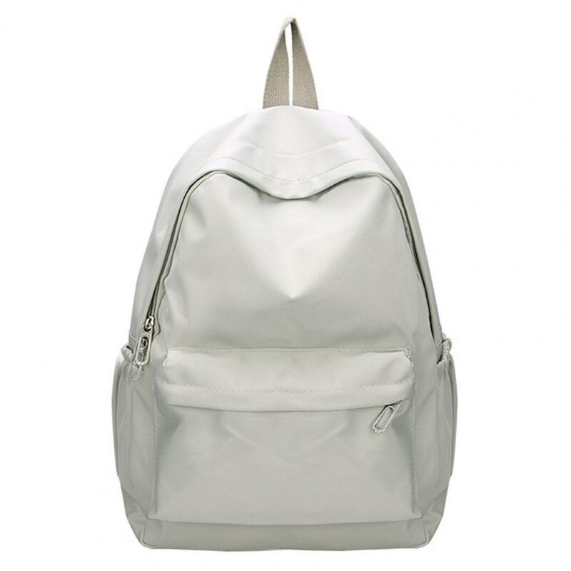 Sac à dos en nylon imperméable pour étudiants et voyageurs, sac d'école ultra léger et solide, sac à documents de capacité