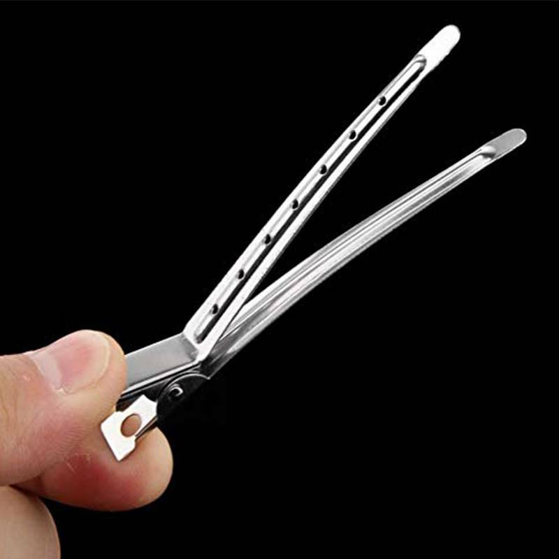 Hair Clips Metal Steel Hairdressing Sectioning Clip Clamps Barber Hair Cut Use Styling Tools Hair Root Fluffy Hairpin Bobby Pin