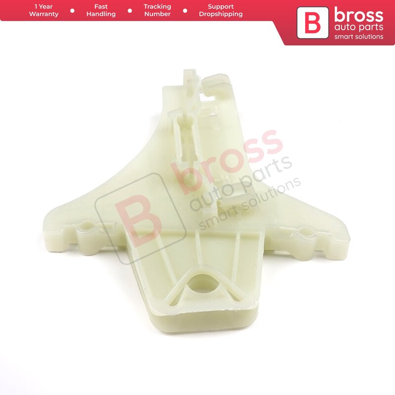 Bross Auto Parts BWR479 Electrical Power Window Regulator Clip Rear; left Door for VW Golf 5 Fast Shipment Made in Turkey