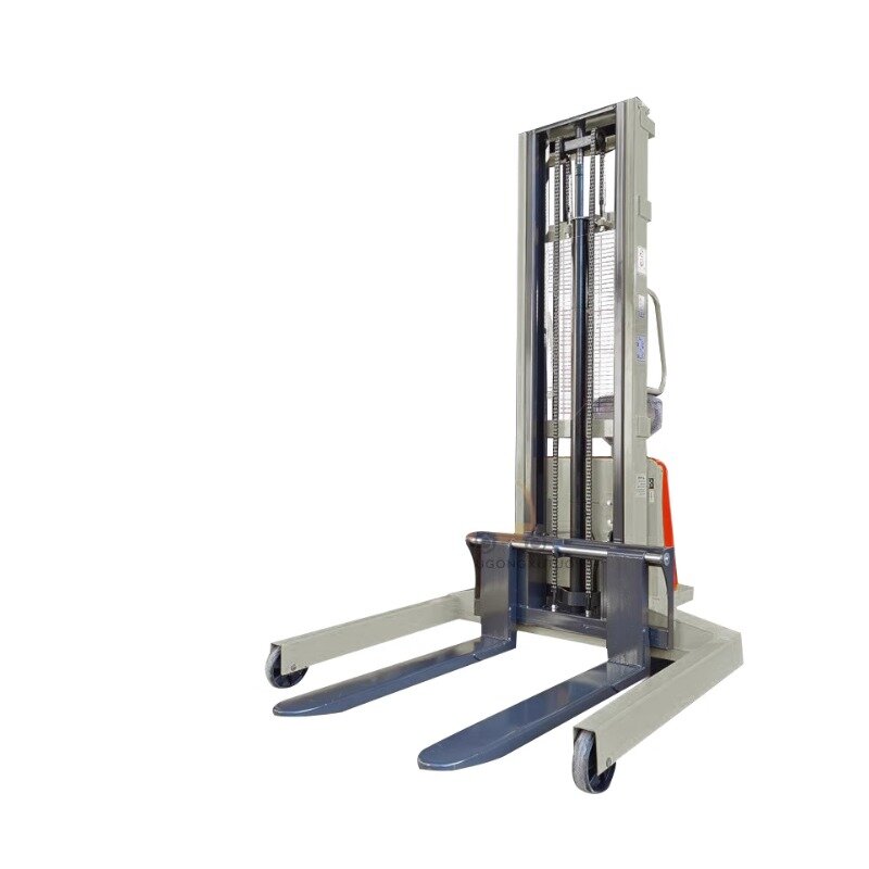Adjustable off road stainless steel manual electric loading and handling truck mounted forklift