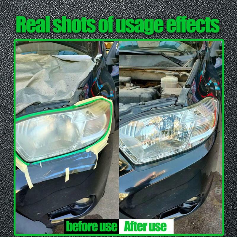 Líquido de restauração do farol do veículo Polidor de lâmpada do carro Pasta de limpeza Agente de reposição de tinta Auto Repair Maintenance Tool 150ml