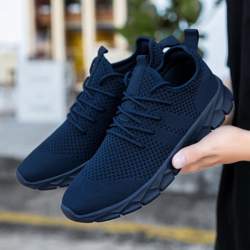 Fujeak Casual Unisex Shoes Light Plus Size Footwear Anti-slip Comfort Sneakers Breathable Mesh Shoes for Men With Free Shipping