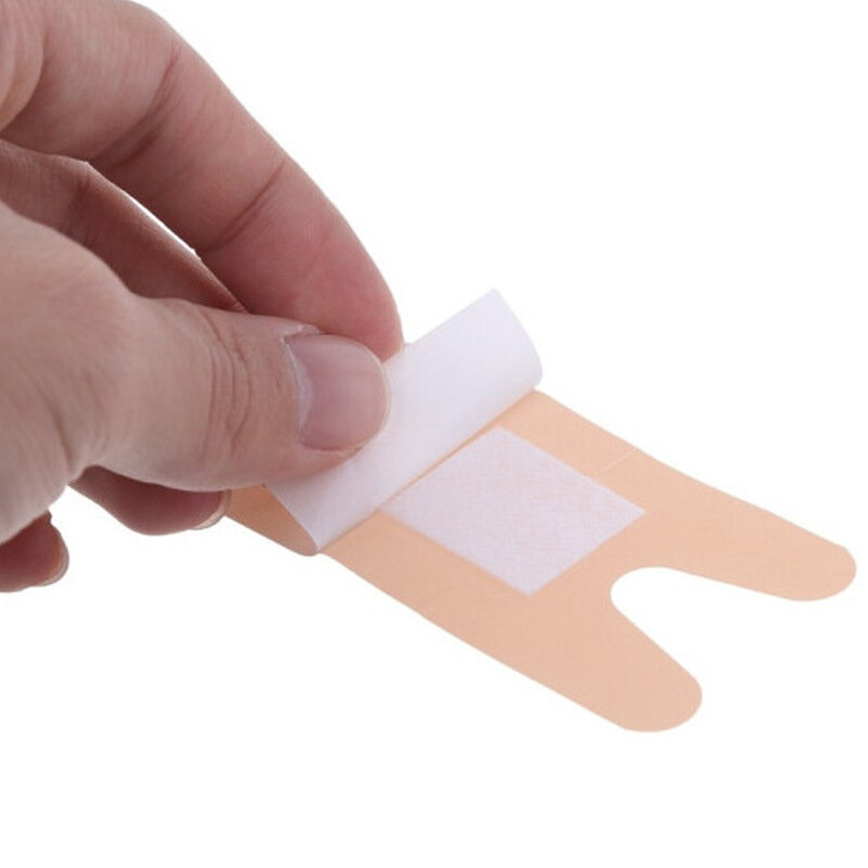 Adesivo de primeiros socorros bandagem tiras, band-aid impermeável para a família, gesso ferida, forma de borboleta, 100pcs