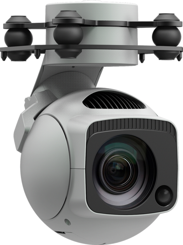 Caméra à cardan 3 axes ZH10, n'aime hybride 40X, 4K, éclairage laser, suivi de cible