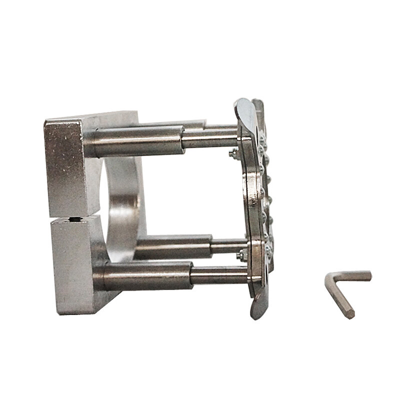 CNC Spindle Press Plate Alimentador de pressão flutuante DIY Braçadeira de peças para CNC Fresagem Máquina de gravura Madeira Metal Router 65mm, 80mm