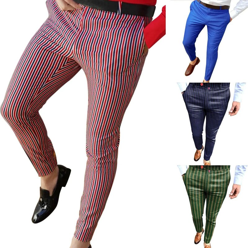 Pantalon crayon Slim Fit pour hommes, Streetwear décontracté, Jogging, Vêtements FjMale, Mode, Affaires, Automne, Y2K