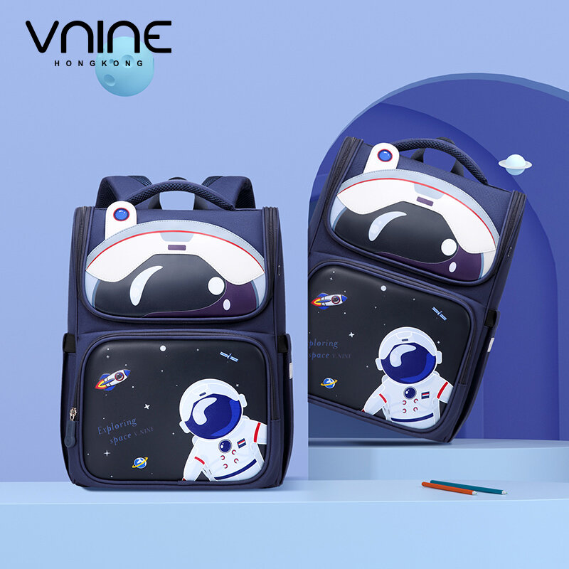 VNINE children's backpack for boys and elementary school students in grades one to six, super light and easy to reduce weight