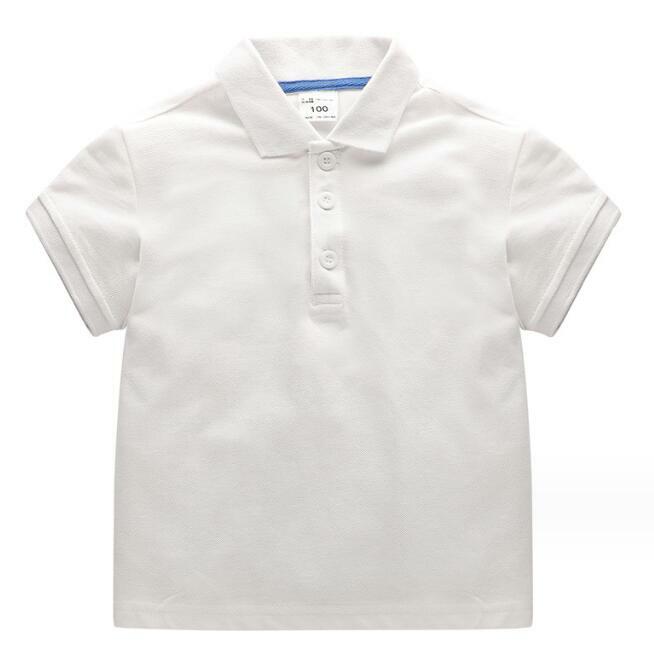 Camisa de manga corta de algodón para niños y niñas, Tops de verano, ropa informal para niños, más colores