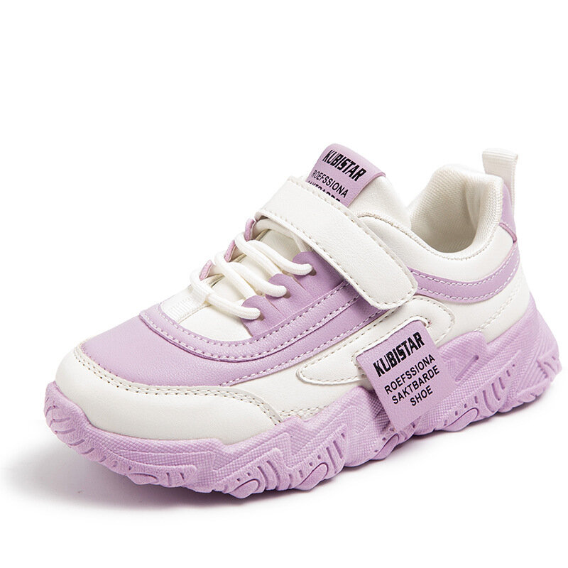 Zapatillas de deporte antideslizantes para niños y niñas, zapatos casuales de moda para niños